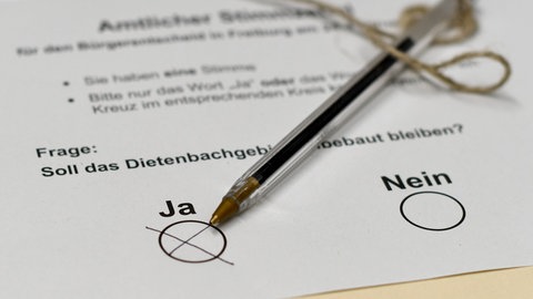 Bürgerentscheid Dietenbach: In Freiburg haben die Menschen darüber abstimmt, ob ein neues Stadtviertel entstehen soll.