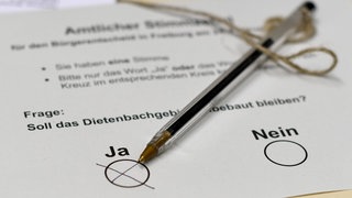 Bürgerentscheid Dietenbach: In Freiburg haben die Menschen darüber abstimmt, ob ein neues Stadtviertel entstehen soll.