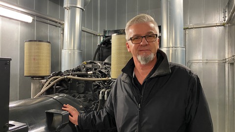 Stefan Barth, technischer Betriebsleiter am St. Josefskrankenhaus in Freiburg