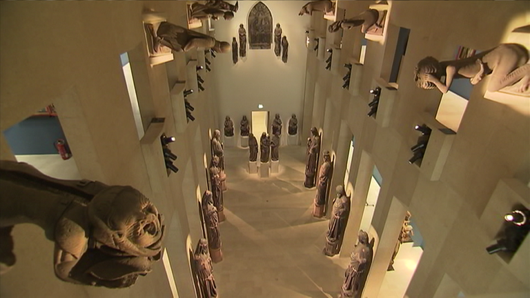 So sah das Augustinermuseum noch vor knappen 16 Jahren von innen aus.