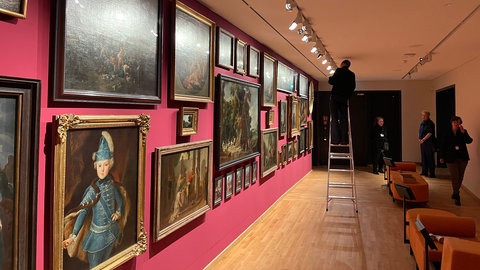 Bildergalerie im neuen Teil des Augustinermuseums Freiburg