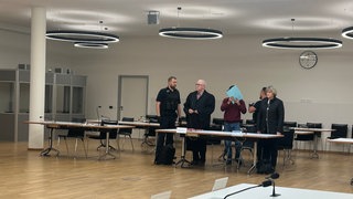 Ein Gerichtsprozess am Freiburger Landesgericht