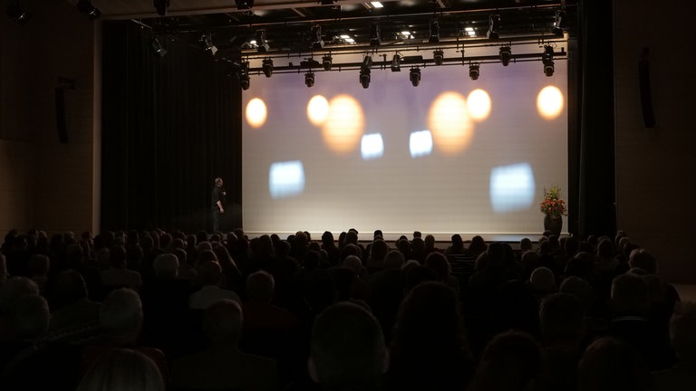 Das FaustForum und die dazugehörige Mediathek bei der Eröffnungsfeier.