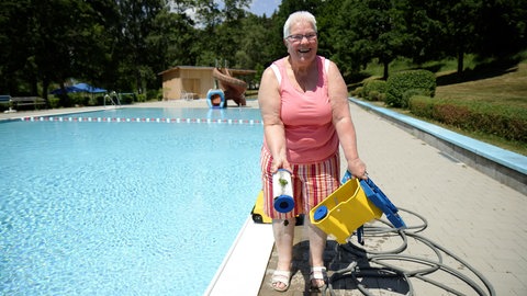 Das Tannheimer Freibad (Schwarzwald-Baar-Kreis) wird von Ehrenamtlichen am Laufen gehalten.