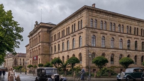 KI-generiertes und coloriertes Foto