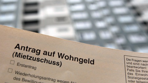 Antragsformular für Wohngeld