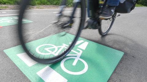 Symbol Radschnellweg