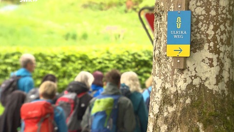 Pilgern auf dem Ulrikaweg durch Oberschwaben.