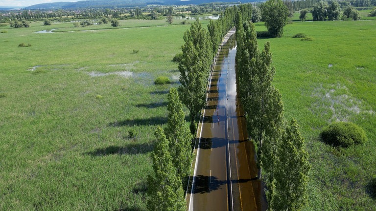 Hochwasser am Bodensee