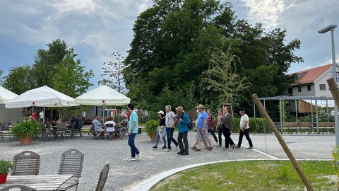 Noel ist der jüngste Gästeführer auf der Landesgartenschau in Wangen im Allgäu