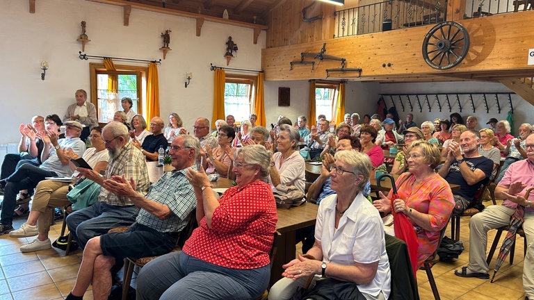 Bettina Gräfin Bernadotte, Chefin der Blumeninsel Mainau, zu Gast beim Talk im Grünen.