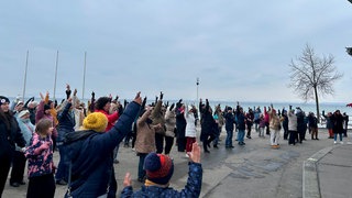Aktionstag gegen Gewalt an Frauen in Friedrichshafen