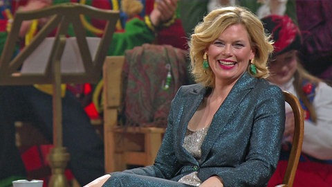 CDU-Politikerin Julia Klöckner beim Stockacher Narrengericht