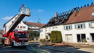 Beim Brand eines Wohnhauses in Immenstaad ist eine Frau gestorben.