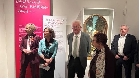 Winfried Kretschmann bei der Eröffnung der Großen Landesausstellung in Bad Schussenried