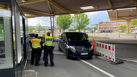 Auch an der Grenze zur Schweiz in Konstanz wurden die Grenzkontrollen verschärft. 
