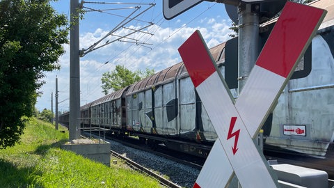 Auf der Südbahn zwischen Friedrichshafen und Lindau rollen deutlich mehr Güterzüge seit der Elektrifizierung der Bahnstrecke.