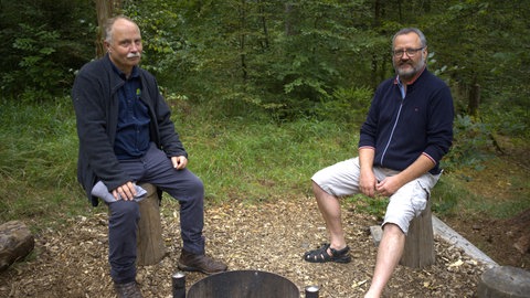 Bernd Schneck und Harald Kaut kümmern sich um Trekkingcamps im Donautal.