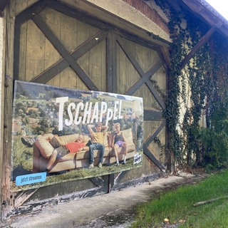 Im Wilhelmsdorfer Ortsteil Zußdorf wird auch die zweite Staffel der Serie "Tschappel" gedreht.