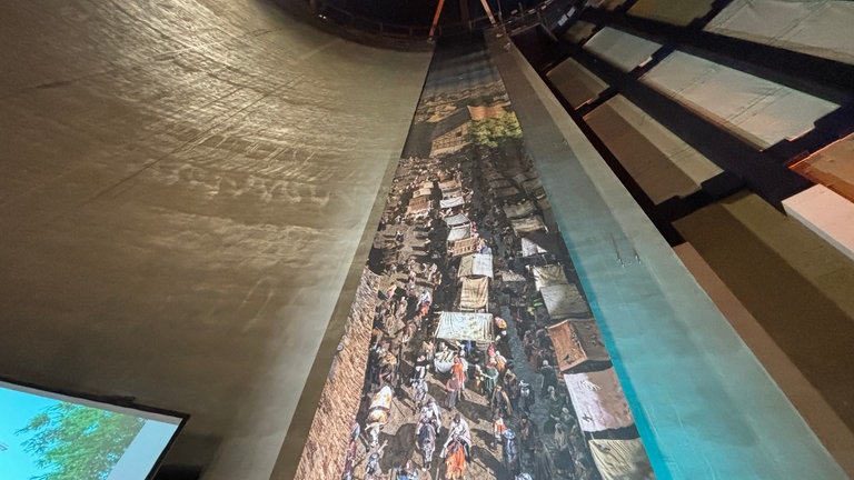 Der erste Ausschnitt des Panoramas vom Konstanzer Konzil. 