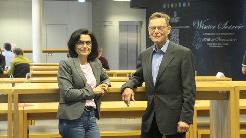 Anja Achtziger und Thomas Brandt von der Zeppelin Universität in Friedrichshafen
