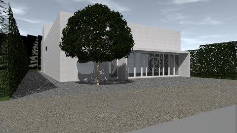 Die neue Heizzentrale am Klausenhorn zwischen Dingelsdorf und Wallhausen