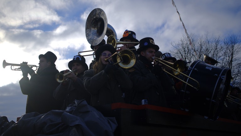 Narrensprung in Bodnegg im Kreis Ravensburg