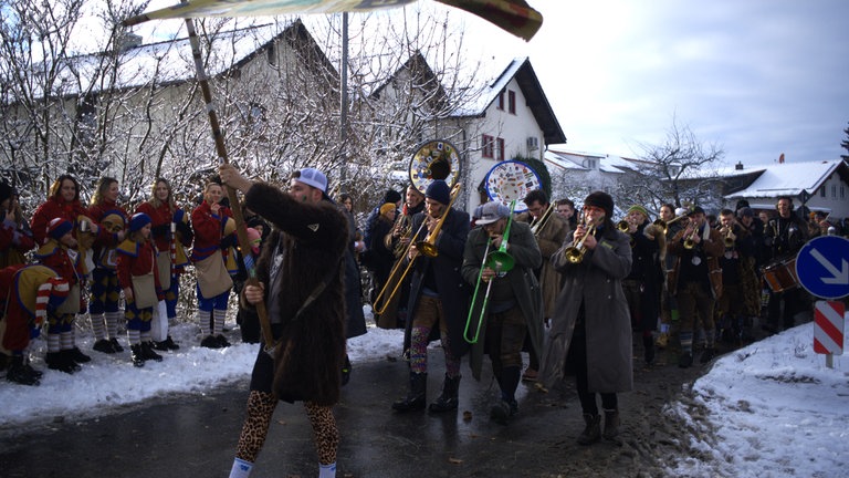 Narrensprung in Bodnegg im Kreis Ravensburg
