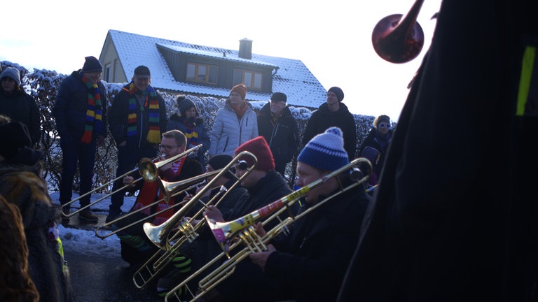 Narrensprung in Bodnegg im Kreis Ravensburg
