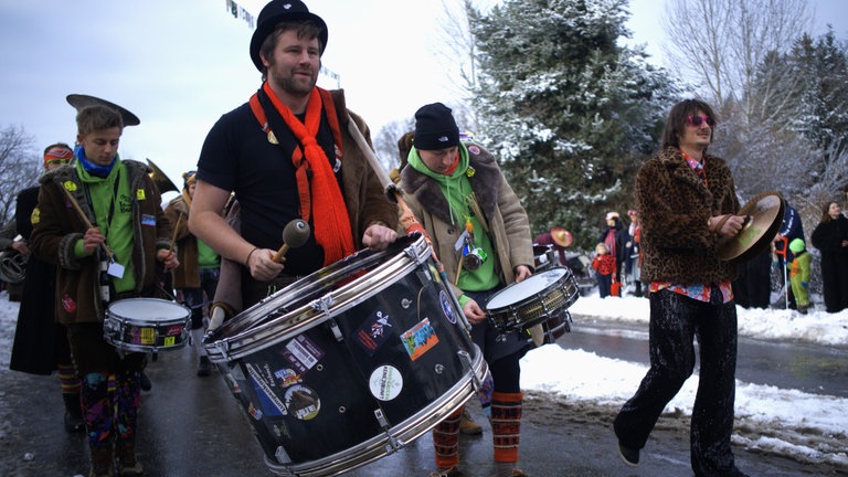 Narrensprung in Bodnegg im Kreis Ravensburg