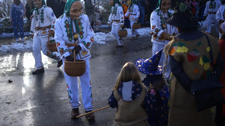Narrensprung in Bodnegg im Kreis Ravensburg