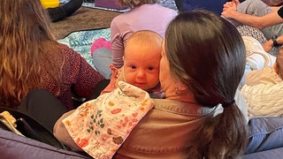 Die Bodensee Philharmonie Konstanz hat Babys im Alter zwischen 0 und 1 Jahr zu einen Babykonzert eingeladen.