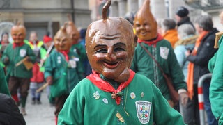 Impressionen vom Landschaftstreffen der Vereinigung Schwäbisch-alemannischer Narrenzünfte in Lindau.