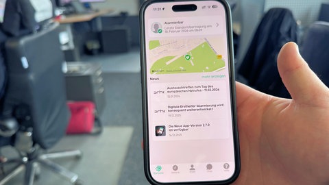 Die App "corhelper" ist seit einem Jahr im Einsatz beim DRK Biberach.