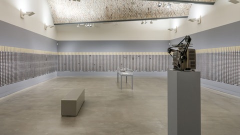 Die Installation des Künstlers Tehching Hsieh