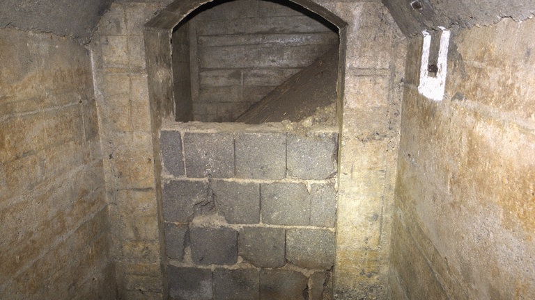 Im Inneren eines Weltkriegsbunkers in Konstanz
