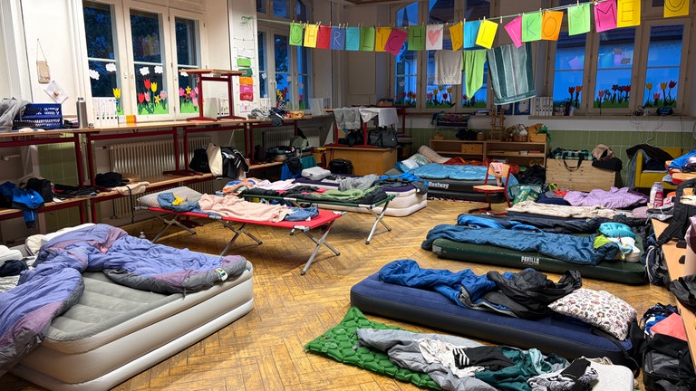 Übernachtung in einer Schule beim Landesturnfest 2026 in Konstanz