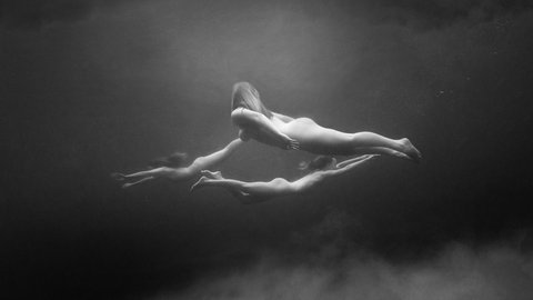 Unterwasser-Foto im Bodensee von Milena Schilling