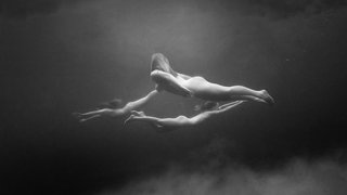 Unterwasser-Foto im Bodensee von Milena Schilling
