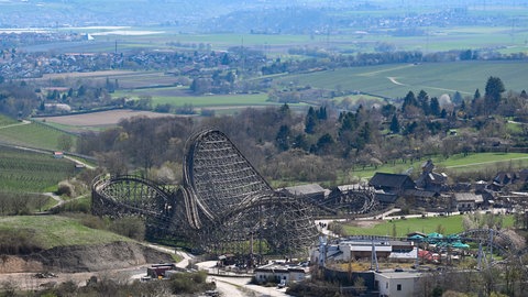 Die Holzachterbahn Mammut in Tripsdrill