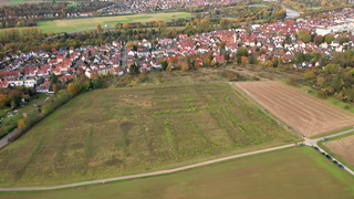 Luftaufnahme der Sontheimer "Klingenäcker"