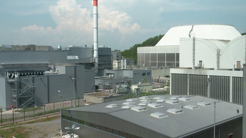 AKW Neckarwestheim nach der Abschaltung