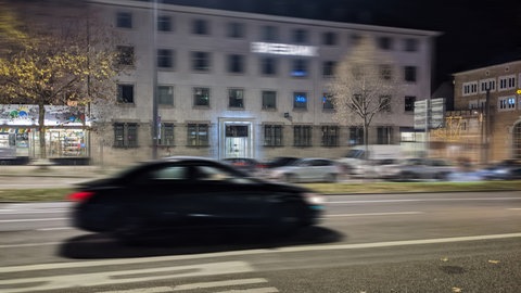 Auto auf der Heilbronner Allee.