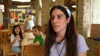 Maria Garica, spanische Erzieherin im Kinderhaus am Badtorweg in Schwäbisch Hall