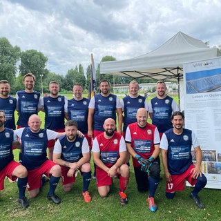 Die JVA Heilbronn auf einem Elfmeter-Turnier 