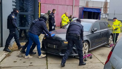 Sicherstellung Tatfahrzeug