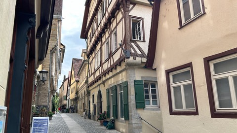 Feuer in der Altstadt von Schwäbisch Hall