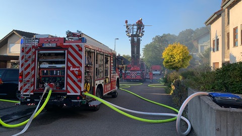 Brand am Dienstagabend in Bad-Friedrichshall Untergriesheim