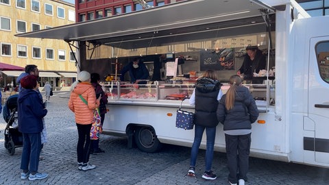 Eisige Kältein Heilbronn-Franken: Wer bei Minusgraden auf den Heilbronner Wochenmarkt will, sollte sich warm anziehen. (Archivbild).