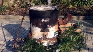 Der Hexenkessel, in dem 2018 eine junge Frau beim Nachtumzug in Eppingen schwere Verbrennungen erlitt. Die Stadt kann sich eine Neuauflage nicht vorstellen.